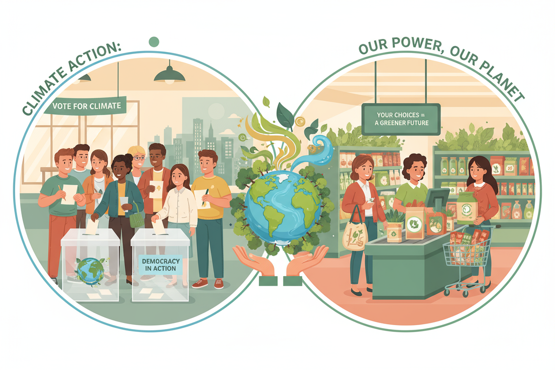 From the Polls to the Checkout Line: How Everyday Choices Shape Our Climate Future