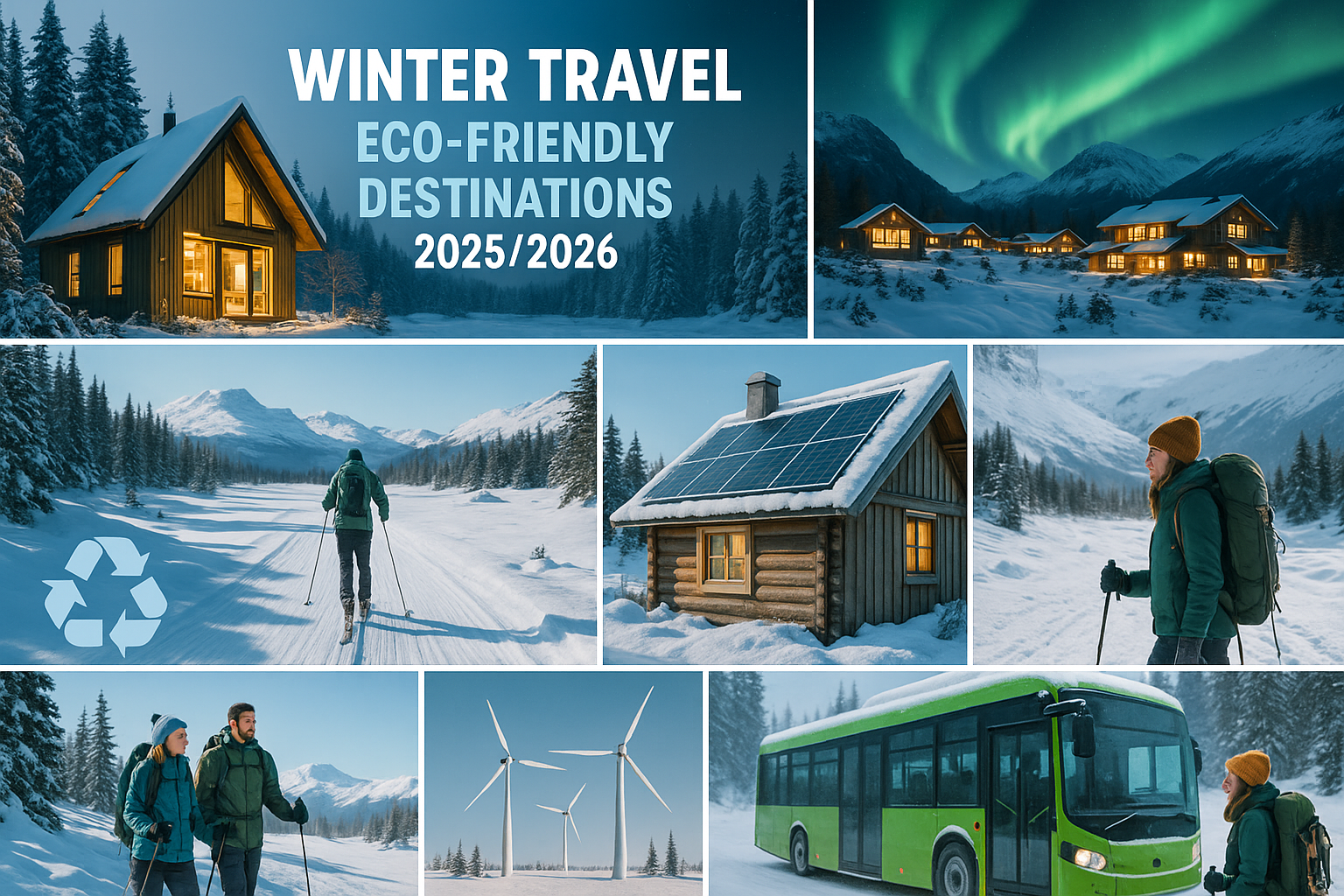 Winter Travel Done Right: Top Eco-Friendly Destinations Winter '25/'26