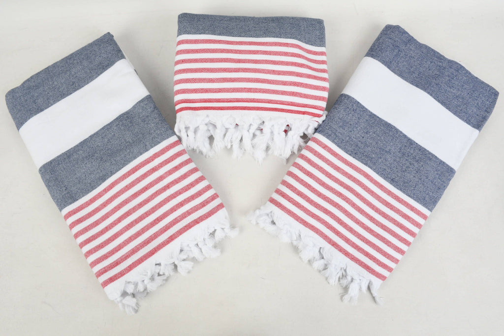 NWO "USA Colorway" Organic Cotton Turkish Terry Towel