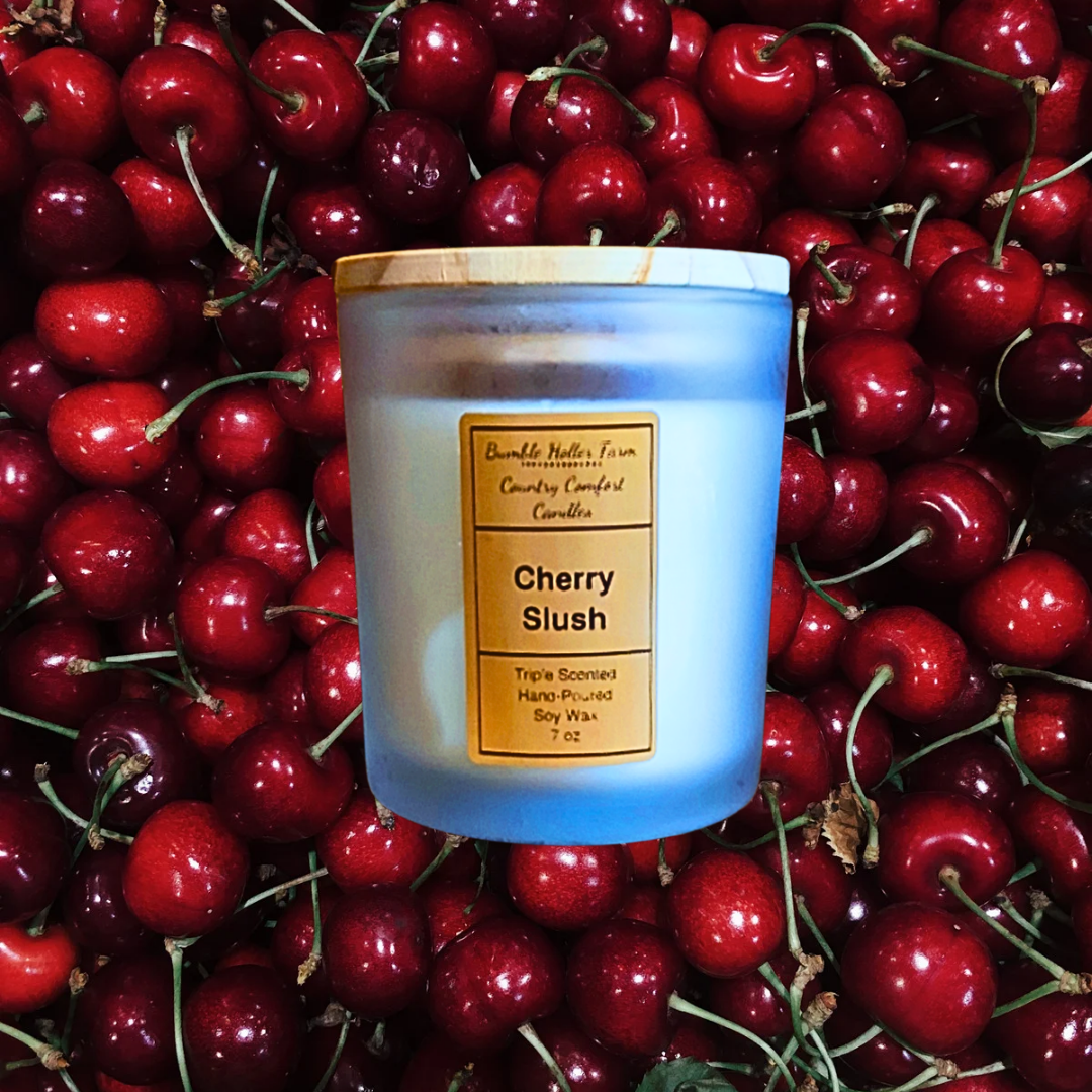 Cherry Slush - Handmade Soy Candle | Handcrafted Wax Melts