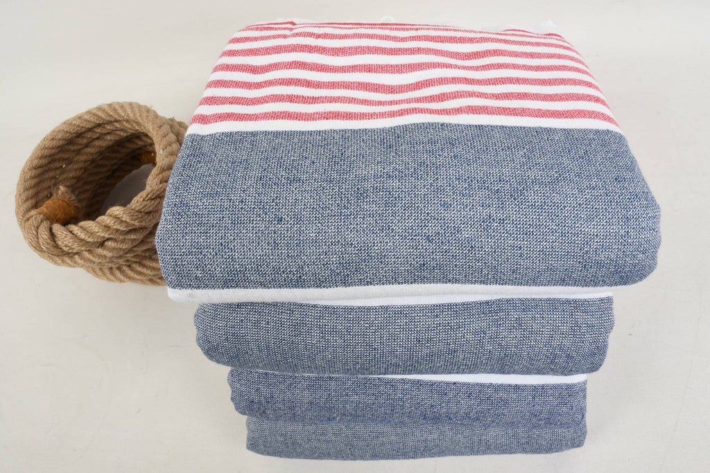NWO "USA Colorway" Organic Cotton Turkish Terry Towel