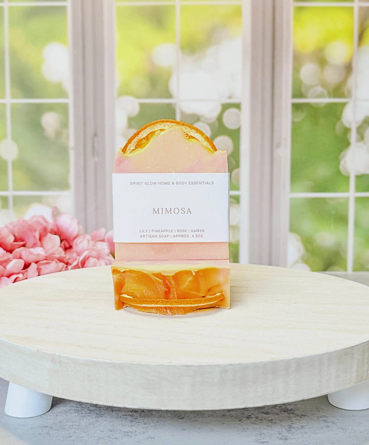 Mimosa Soap | Handcrafted Floral Artisan Soap Bar