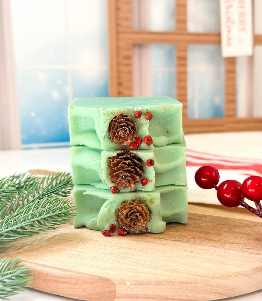 Forest Pine Soap | Handcrafted Christmas Tree Scent Bar