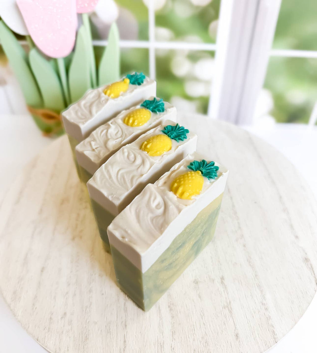 *NEW* Golden Pineapple - Handcrafted Artisan Soap Bar 