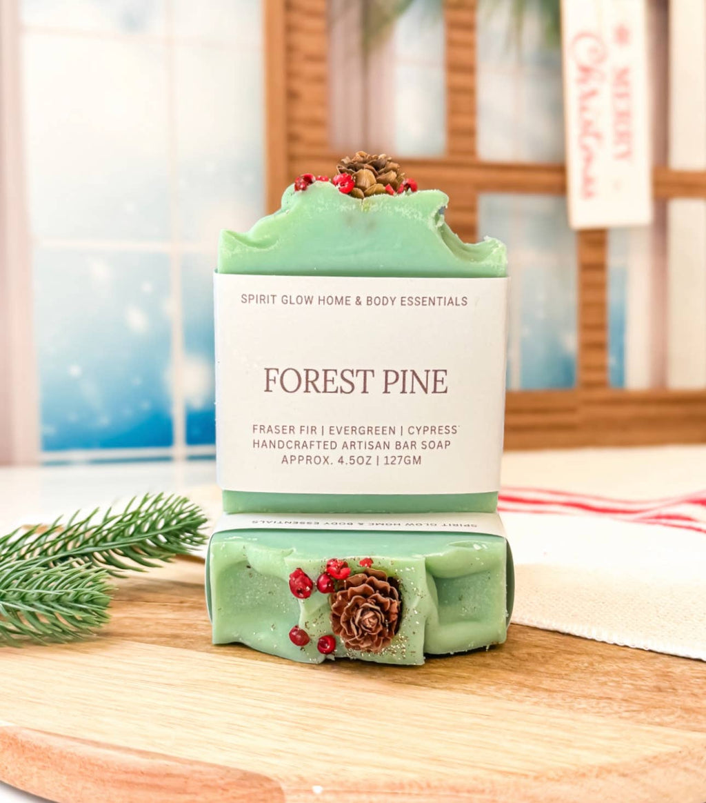 Forest Pine Soap | Handcrafted Christmas Tree Scent Bar