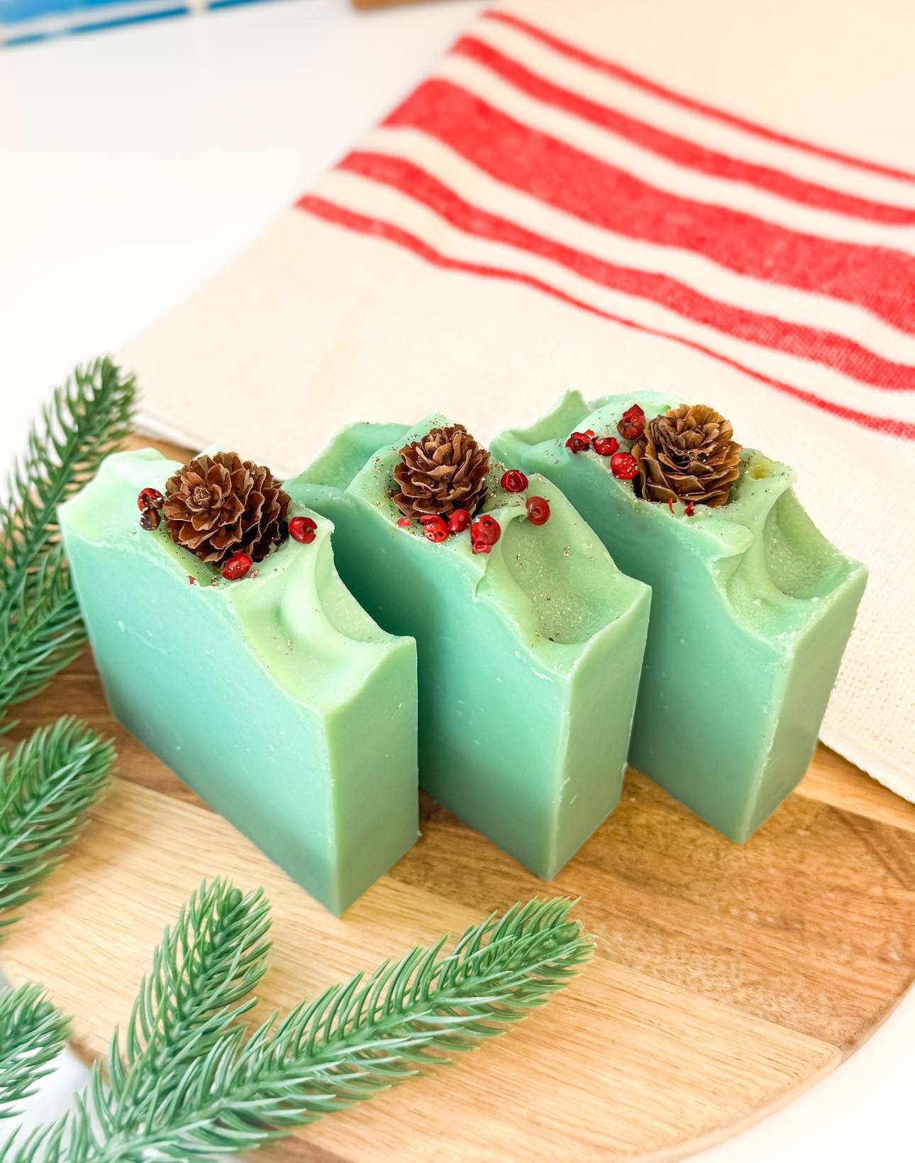 Forest Pine Soap | Handcrafted Christmas Tree Scent Bar