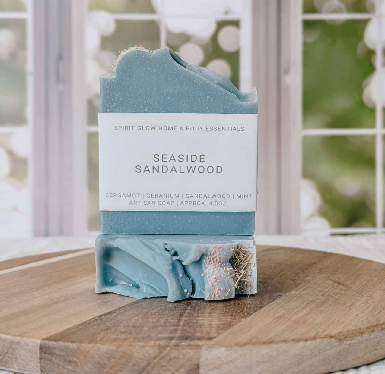 Seaside Sandalwood - Handcrafted Artisan Soap Bar
