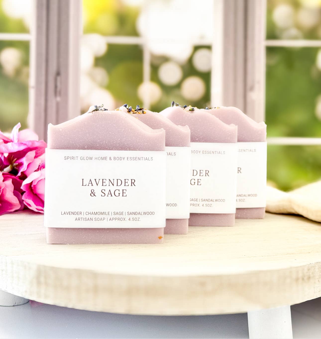 Lavender & Sage Soap | Handcrafted Herbal Artisan Bar
