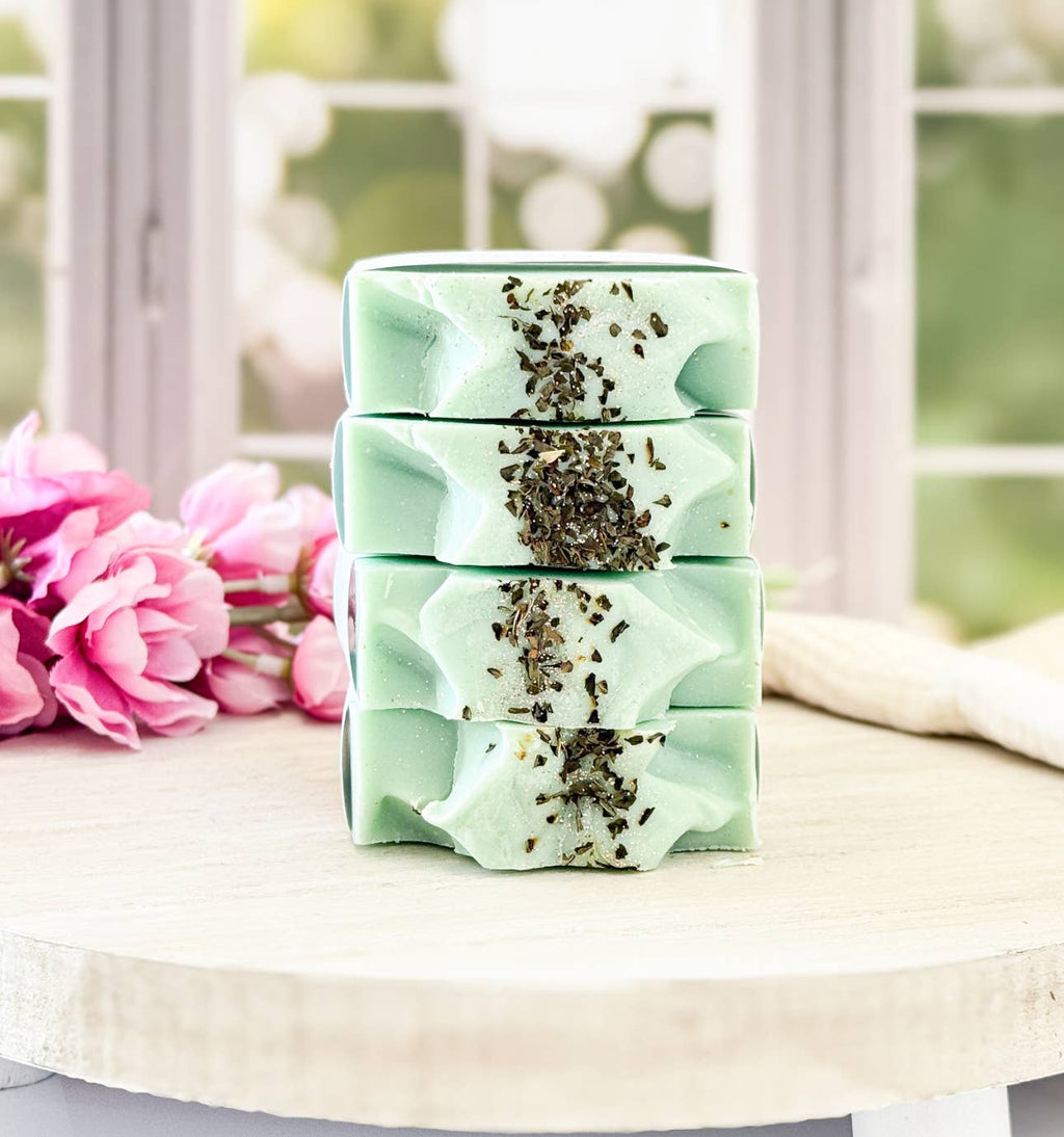 Mint & Eucalyptus - Handcrafted Artisan Soap Bar