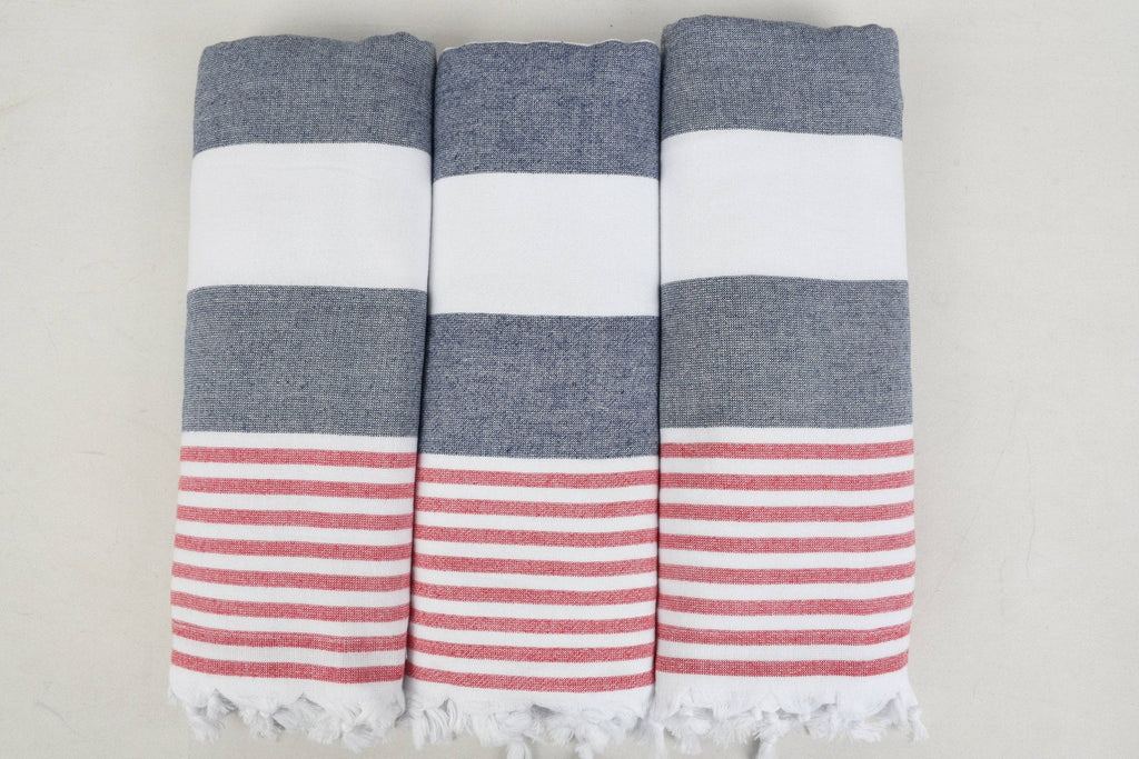 NWO "USA Colorway" Organic Cotton Turkish Terry Towel