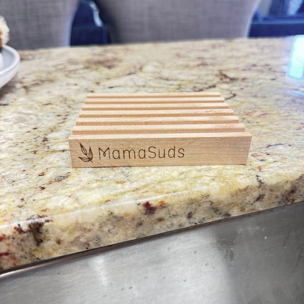 Alder Wood Sustainable Soap Dish