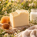 Milk + Honey Fragrance Free Handmade Tallow and Goat Milk Soap Bar