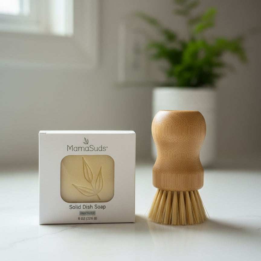Vegan Solid Dish Soap | Cruelty Free | MamaSuds