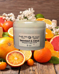 All-Natural Seaweed and Citrus Sugar Scrub