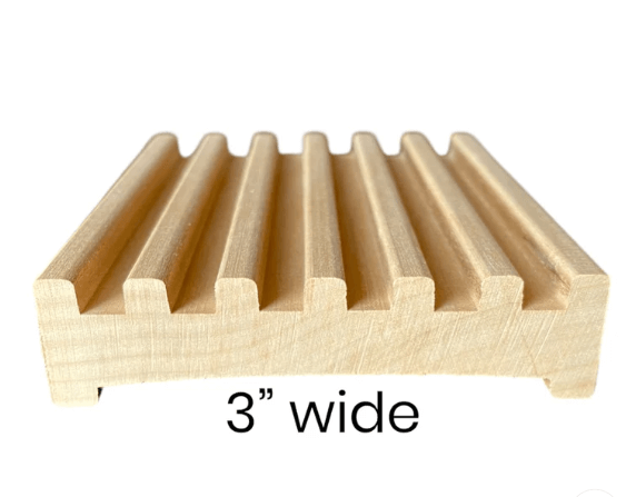 Alder Wood Sustainable Soap Dish