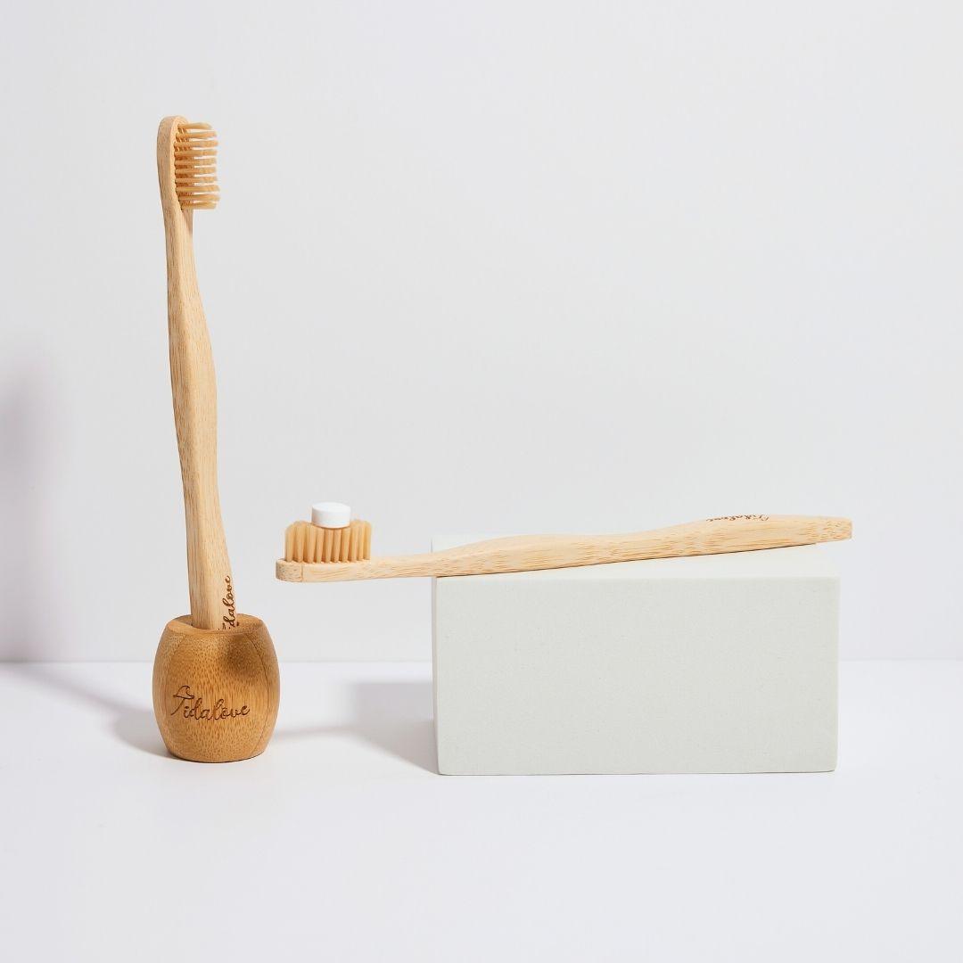 Bamboo Toothbrush Twin Pack