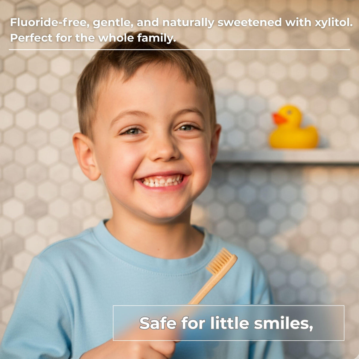Fluoride-Free Yuzu Mint Toothpaste Tablets – 1-Month Supply | 5% nHAp