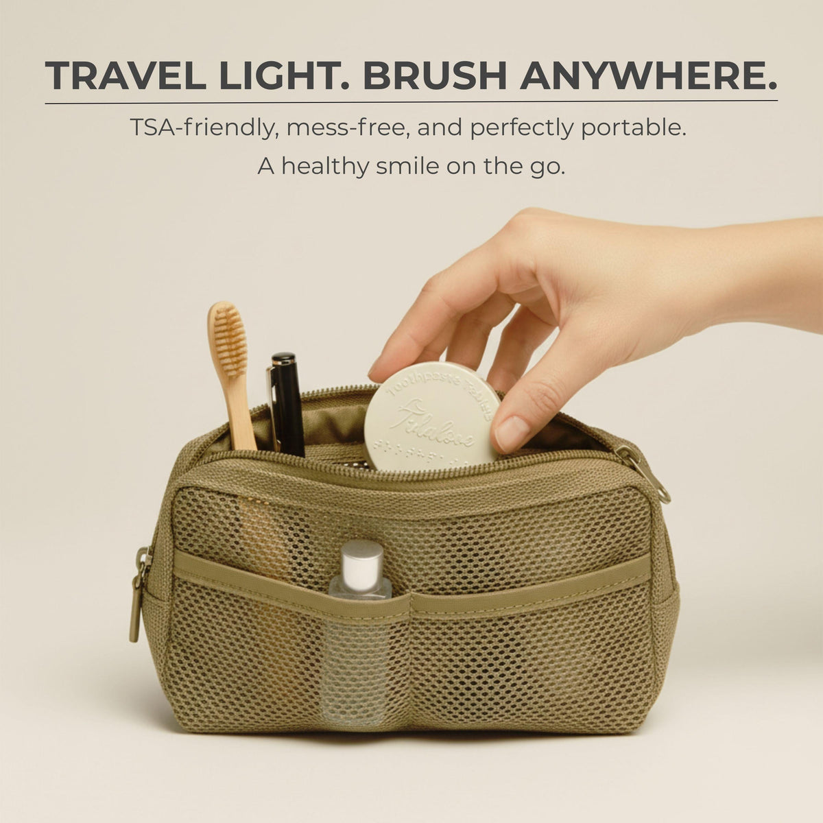 Fluoride-Free Cinnamon Toothpaste Tablets – 1-Month Supply | 5% nHAp