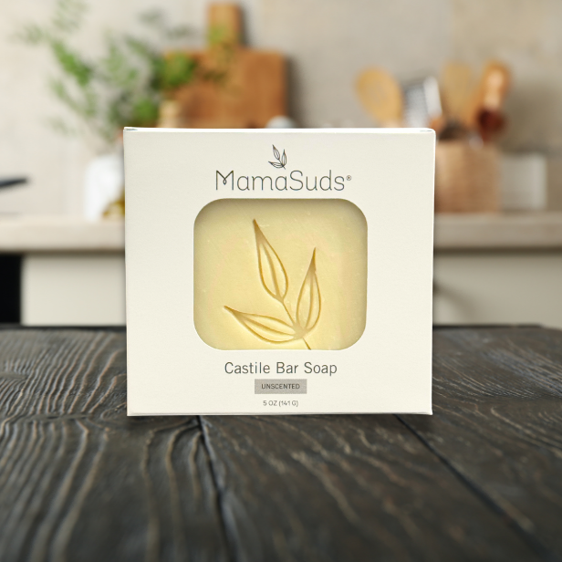 Unscented Castile Bar Soap | Traditional