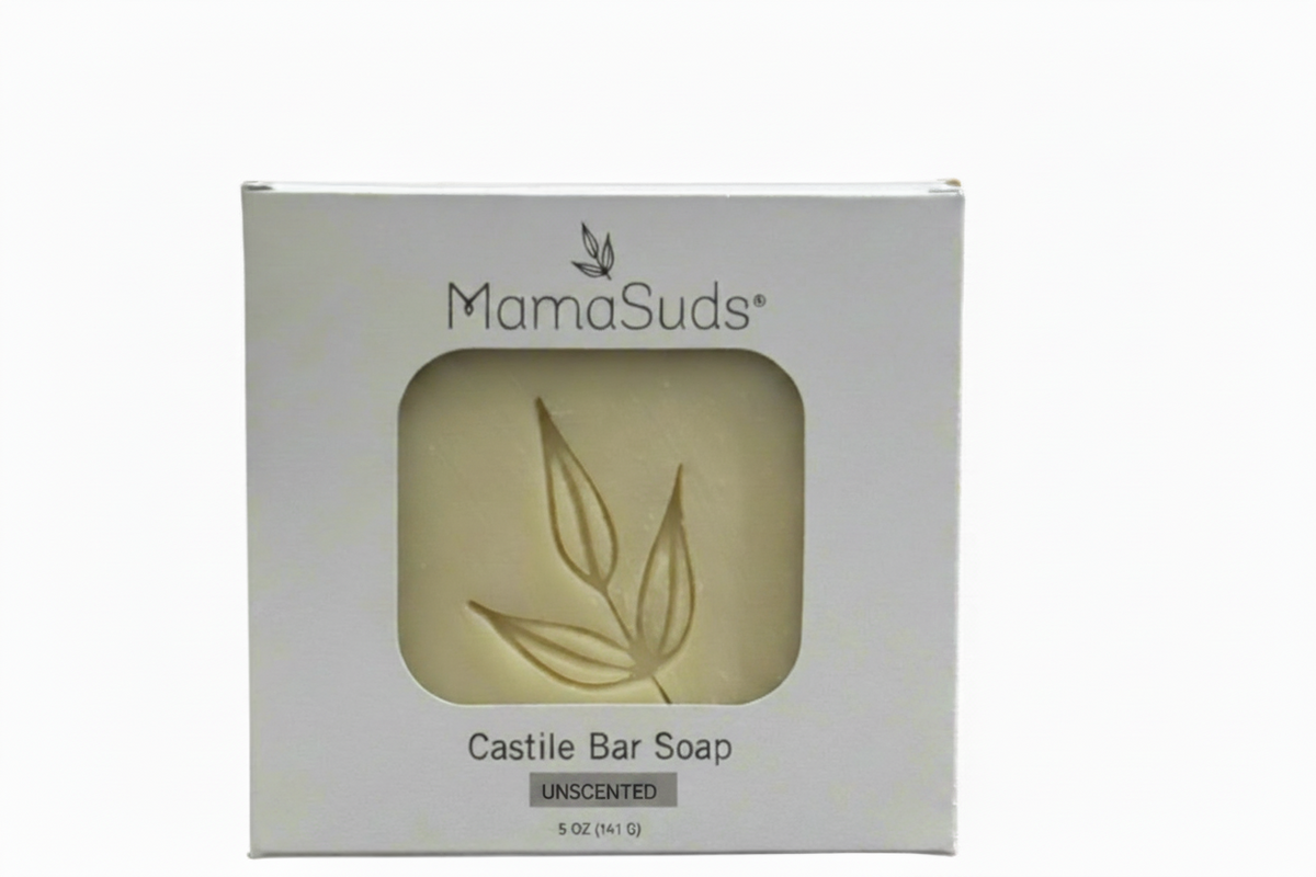 Unscented Castile Bar Soap | Traditional