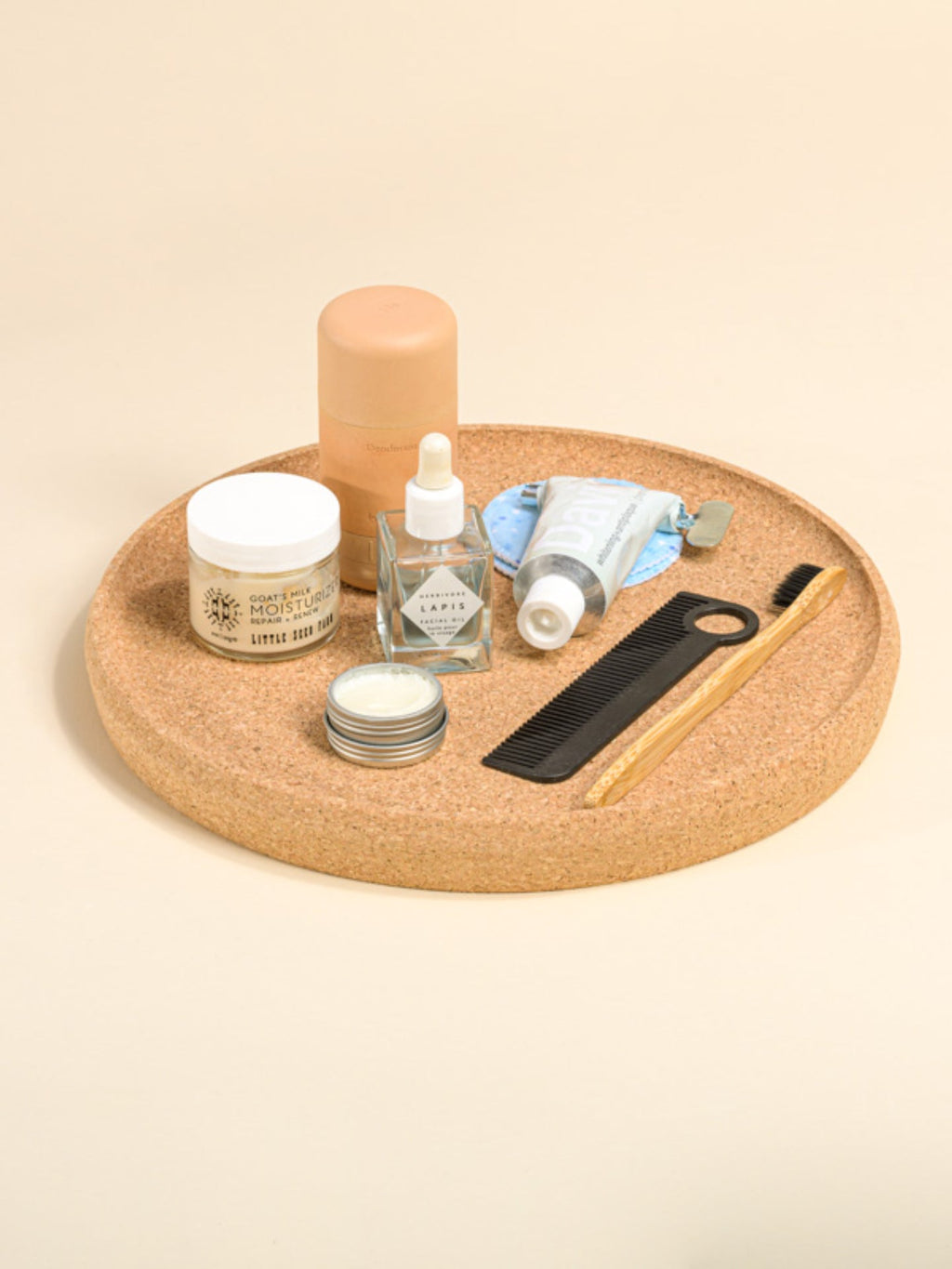 Minimalistic Cork Tray (Round)
