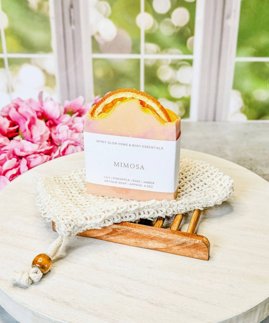Mimosa Soap | Handcrafted Floral Artisan Soap Bar
