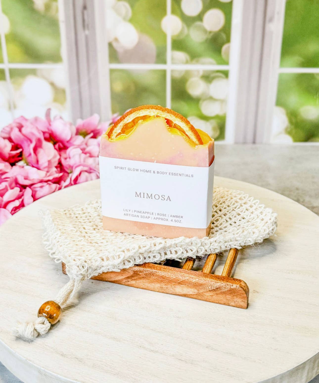 Mimosa Soap | Handcrafted Floral Artisan Soap Bar