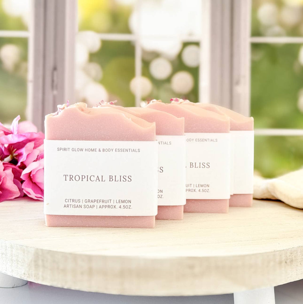 Tropical Bliss - Handcrafted Artisan Soap Bar