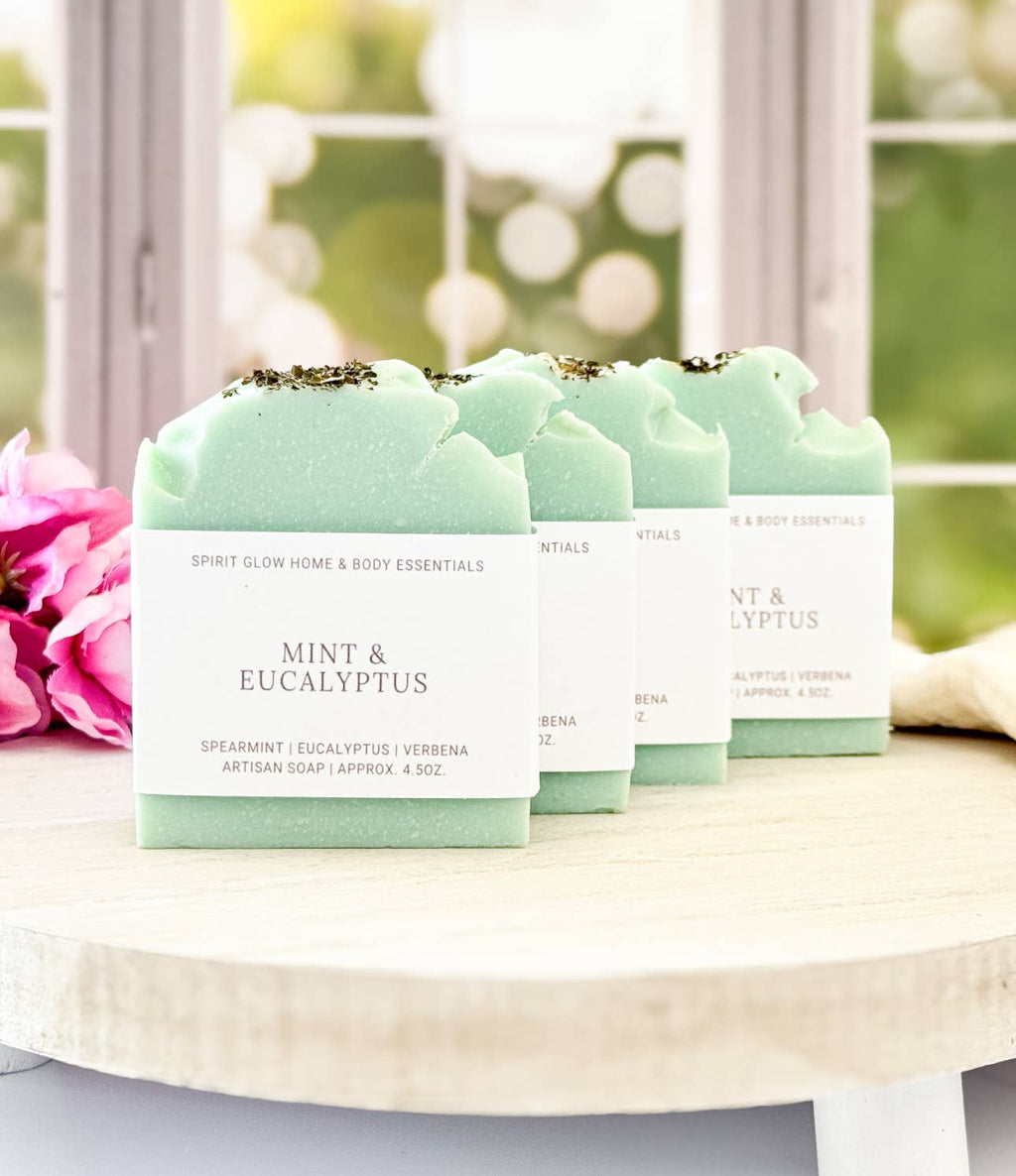 Mint & Eucalyptus - Handcrafted Artisan Soap Bar