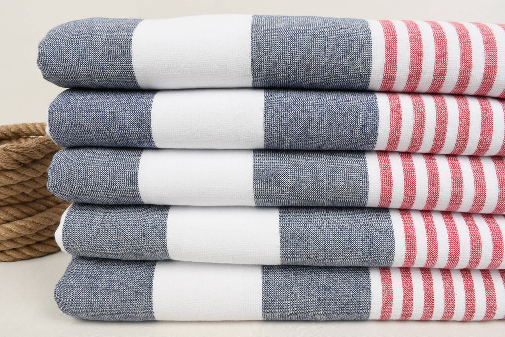NWO "USA Colorway" Organic Cotton Turkish Terry Towel