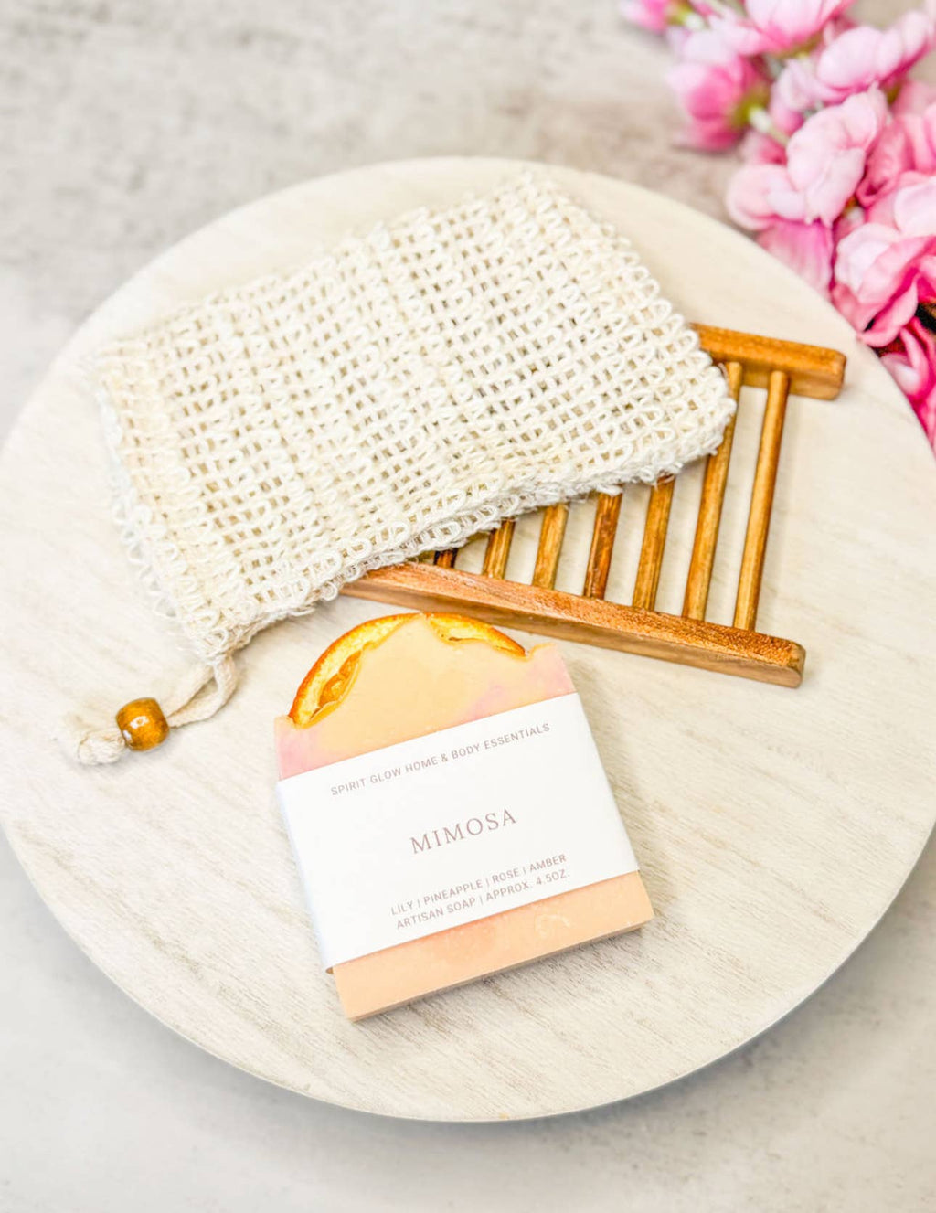 Mimosa Soap | Handcrafted Floral Artisan Soap Bar