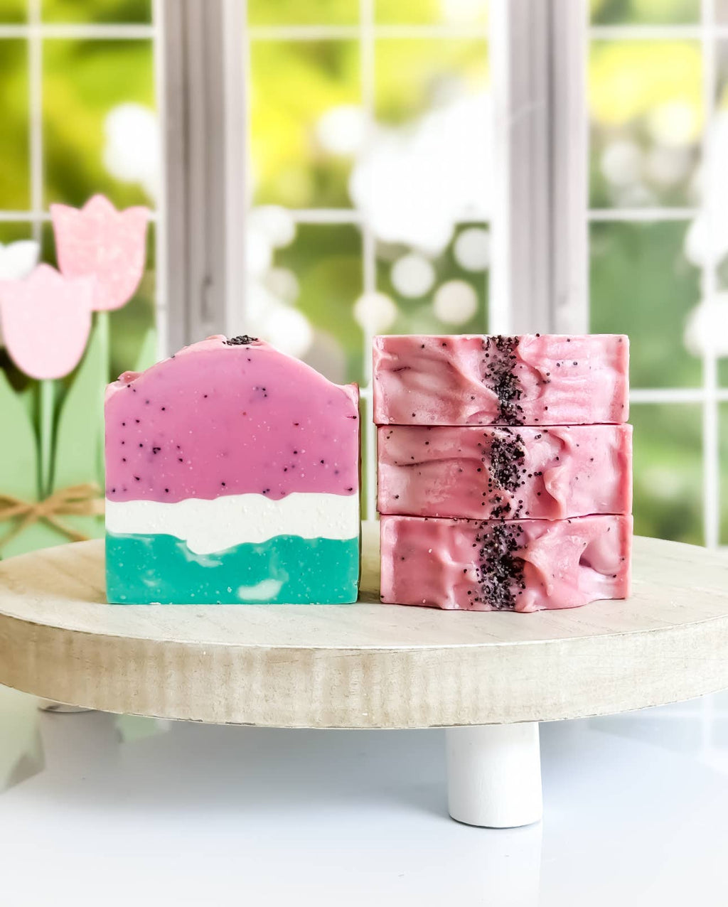 *NEW* Cucumber Watermelon - Handcrafted Artisan Soap Bar 