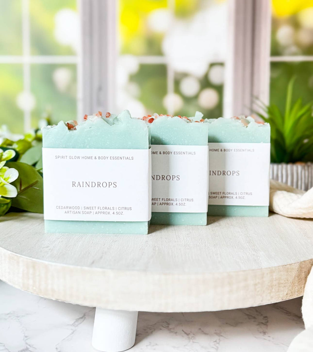 Raindrops - Handcrafted Artisan Soap Bar