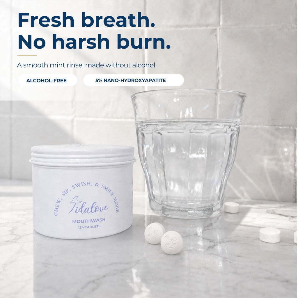Fluoride-Free Mouthwash Tablets Refill with 5% nHAp – 124 Tablets