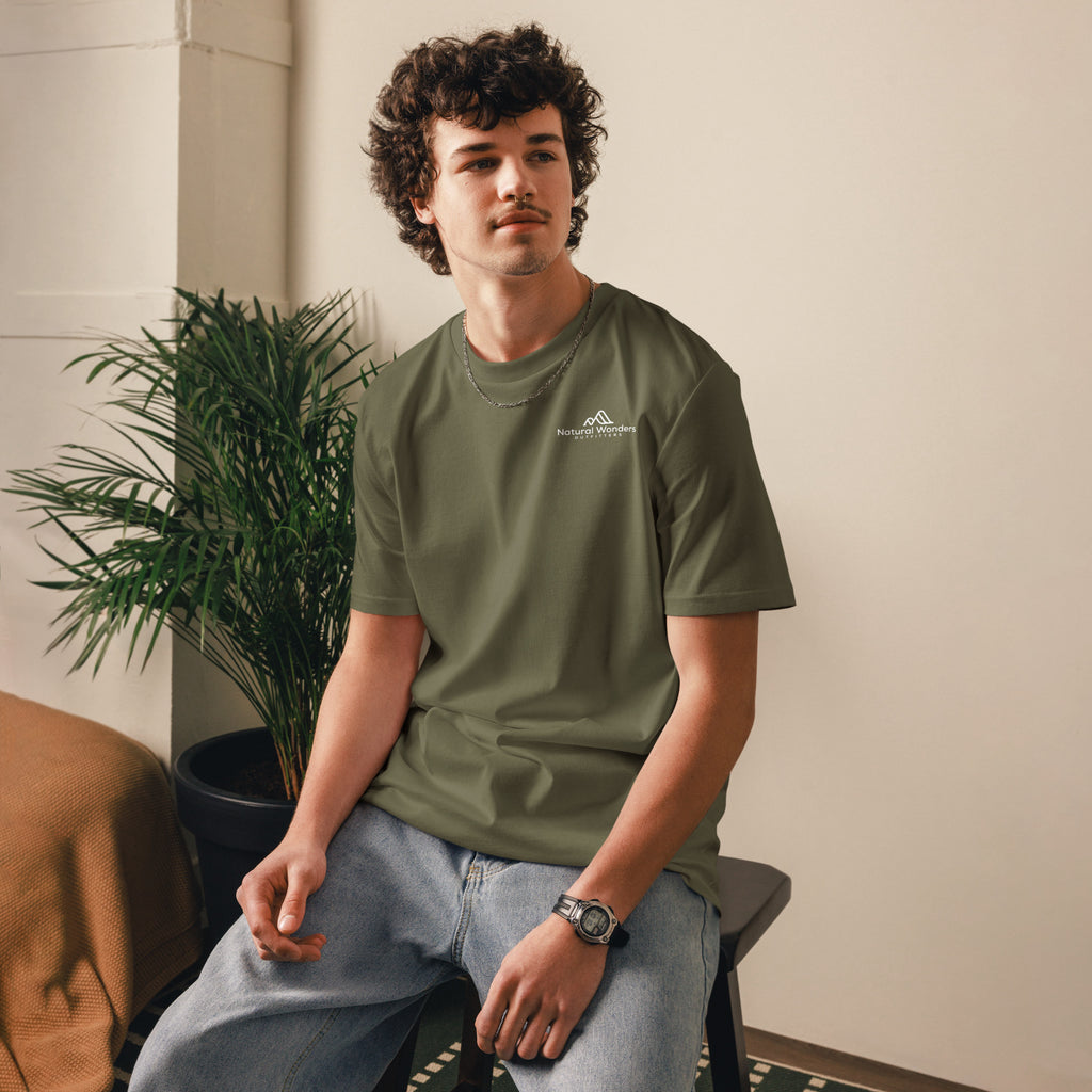 The Organic Cotton Wave Tee | Eco-Friendly Unisex Shirt