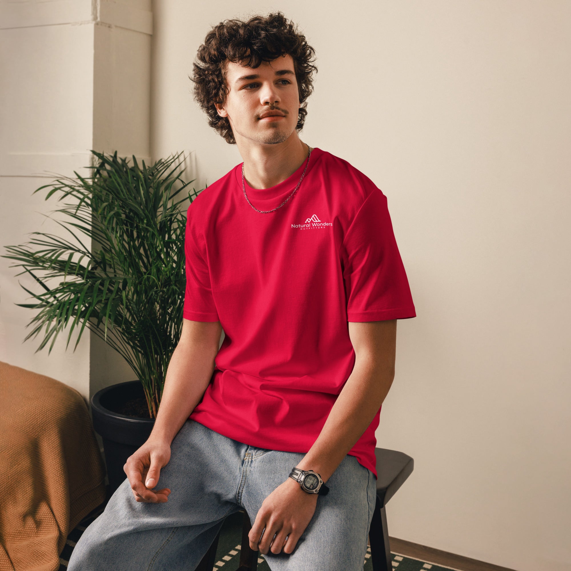 The Organic Cotton Wave Tee | Eco-Friendly Unisex Shirt