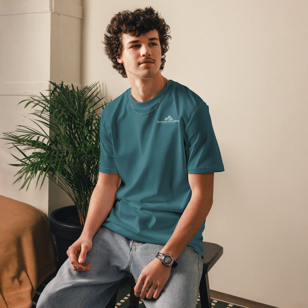 The Organic Cotton Wave Tee | Eco-Friendly Unisex Shirt